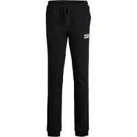 Jack & jones Junior Calças 'JJIGORDON' preto / branco