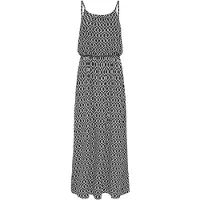 ONLY Vestido de verão 'ONLWinner' preto / branco