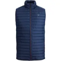 Jack & Jones Colete azul escuro