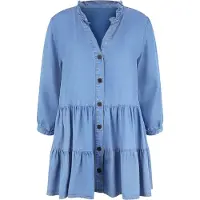 LASCANA Blusa azul ganga