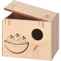 Ferplast Ninho De Pássaro 19.5x14x14 Cm Wood