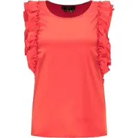 Faina Top vermelho claro