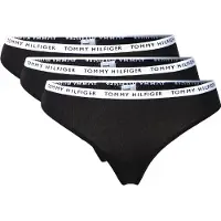 Tommy Hilfiger Fios dental THONG X3 mulheres - Preto - EU XL