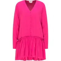 IZIA Vestido de verão fúcsia