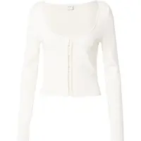 Abercrombie & Fitch Casaco de malha branco