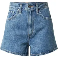Levi's Calças de ganga 'High Waisted Mom Short' azul ganga