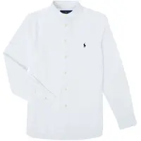 Ralph Lauren Camisas mangas comprida GONNA rapazes - Branco - 2 ans
