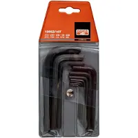 Bahco Chave Allen Set Of 10 Allen Keys Phosphate Finish 1/16´´-3/8´´ Set