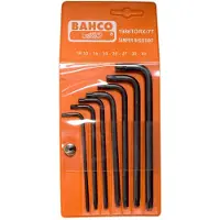 Bahco Chave Allen Set Of 7 Long Phosphated Torx Allen Keys Tr10/tr40 Set