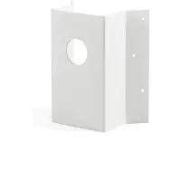 Konstsmide Fixação de canto para candeeiros de parede, branco
