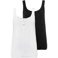LASCANA Top preto / branco