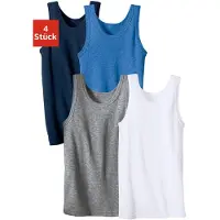 Maier Sports Camisola interior navy / azulado / acinzentado / branco