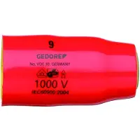 Gedore Soquete Sextavado Isolado Eletricamente Vde 30 3/8´´ Vde 11 Mm