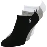 Ralph Lauren Meias curtas acinzentado / preto / branco