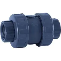 Cepex 09023 Válvulas De Retenção De Mola Pvc-u Ø2 Série Epdm O-rings Bsp Rosca Fêmea