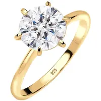 Elli Anel ouro / transparente