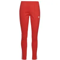 Adidas Calças de treino SST PANTS PB mulheres - Vermelho - FR 46
