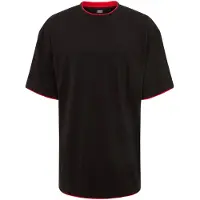 Urban Classics Camisa vermelho / preto