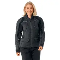 Vanucci VAJ-1 Senhoras Casaco de tecido Antracite/Preto 36 cinzento
