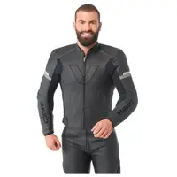 Vanucci VSJ-2 jaqueta de couro Preto 27