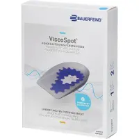 Bauerfeind Viscospot Preciso copo de calcanhar viscoelástico com absorção de choque tamanho 1 esquerda