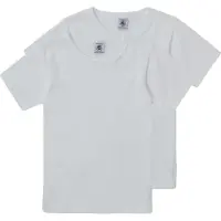 Petit Bateau T-shirt mangas compridas THEO criancas - Branco - 12 ans