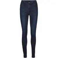 Noisy May Gangas Skinny NMCALLIE V1241DB mulheres - Azul - US 29 / 34