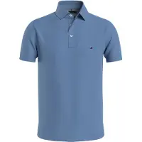 Tommy Hilfiger Camisa '1985 Slim Fit' navy / azul pastel / vermelho / branco