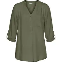 LASCANA Blusa cáqui