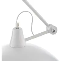 Aldex Candeeiro de teto 808 ajustável, com 1 lâmpada, branca