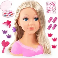 Bayer Busto Charlene Cabelo E Maquilhagem Modelo Super Loira