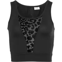 LASCANA Top desportivo preto