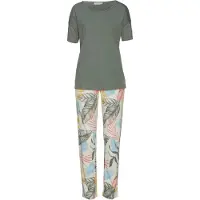 Vivance Pijama ecru / azul claro / caril / cáqui / rosa escurecido