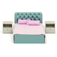 Lundby Jogo bege claro / cinzento / cor-de-rosa / branco