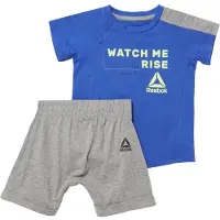 Reebok Conjunto De Manga Curta Essentials