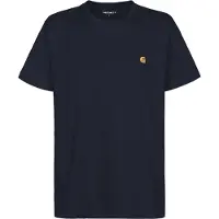 Carhartt WIP Camisa 'Chase' azul noturno / laranja