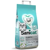 Sanicat Areia Aglomerante White Cotton Fresh 20l