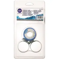 Gre Accessories Fita De Teflon + 4 Braçadeiras 38-32 Mm