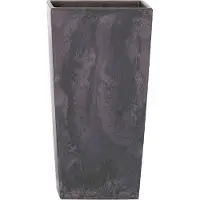 Prosperplast Vaso De Flores High Urbi Square Effect 11.4l 37.5x19.5x19.5 Cm