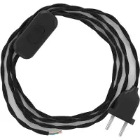 Creative Cables Cabo De Lâmpada Braided 1.80 M