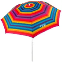 Aktive Guarda-sol De Praia Resistente Ao Vento Com Proteção Uv50 180 Cm