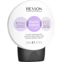 Revlon Nutri Color Filters Toning 1002 Platinum Claro Coloração Semipermanente 240ml