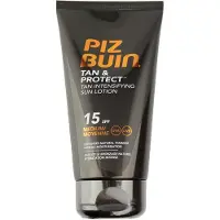 Piz buin Tan & Protect Tan Intensifying Sun Lotion SPF 15 — Olio solare abbronzante