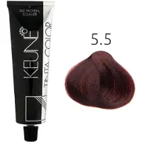 Keune tintura permanente para cabelo 5.5 castanho mogno claro 60 ml