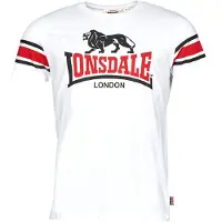 Lonsdale Camisa 'Hempriggs' vermelho / preto / branco