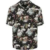Urban Classics Camisa De Manga Curta Viscose Aop Resort