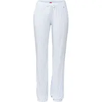 s.Oliver Calças de pijama azul claro / branco