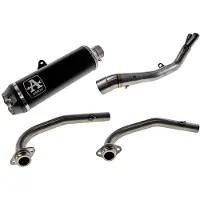 Arrow Sistema De Escape Completo Homologado Indy Race Dark T-max 560 2021 Titanium
