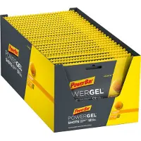Powerbar Caixa De Géis Energéticos Powergel Shot Laranja 60g 24 Unidades