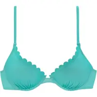 LASCANA Top de biquíni turquesa